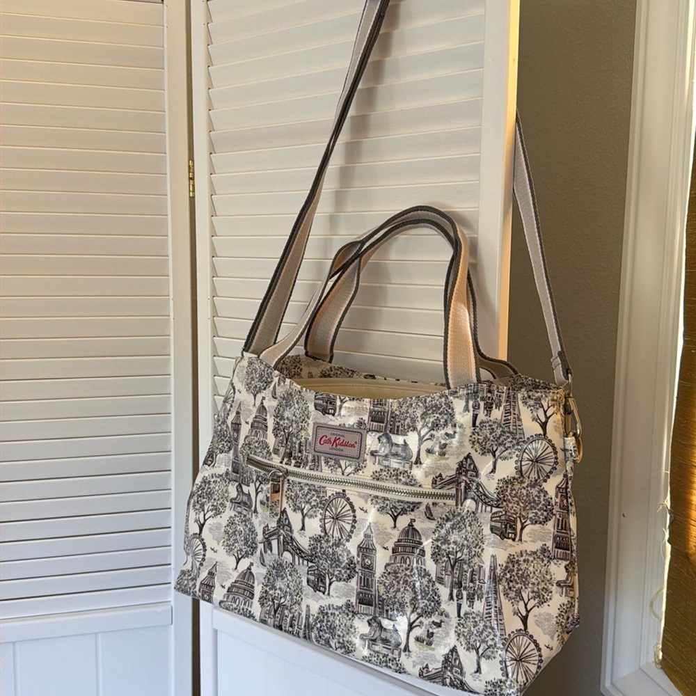 Cath Kidston London city scape tote bag